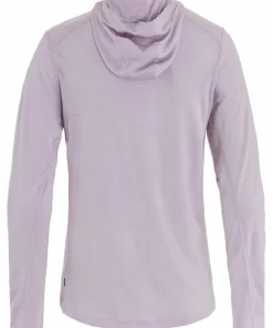 Sale Fjällräven Women's Abisko Wool Hoodie Lavender Mist