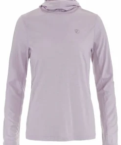 Sale Fjällräven Women's Abisko Wool Hoodie Lavender Mist