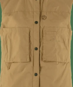 Sale Fjällräven Women's Singi Padded Vest Buckwheat Brown