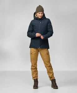 Online Fjällräven Women's Stina Padded Jacket Black