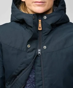 Online Fjällräven Women's Stina Padded Jacket Black