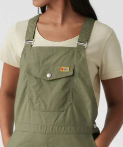 Online Fjällräven Women's Vardag Dungaree Trousers Green