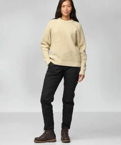 Sale Fjällräven Women's Övik Waffle Knit Navy