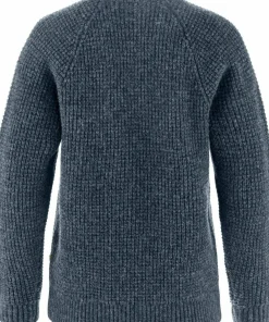 Sale Fjällräven Women's Övik Waffle Knit Navy
