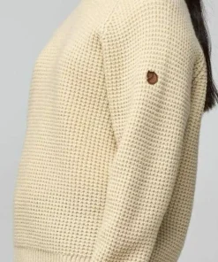 Sale Fjällräven Women's Övik Waffle Knit Navy