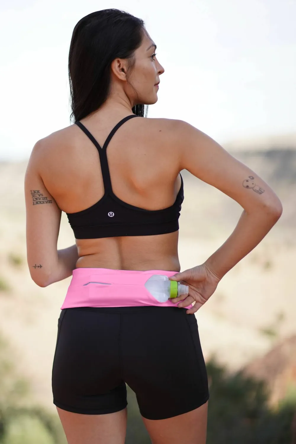Discount FlipBelt Zipper Black