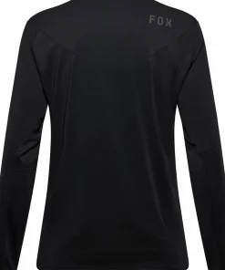 Hot Fox Men's Flexair Long Sleeve Jersey Black