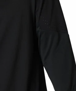 Hot Fox Men's Flexair Long Sleeve Jersey Black
