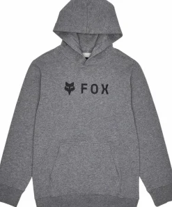 New Fox Youth Absolute Fleece Po Heather Graphite