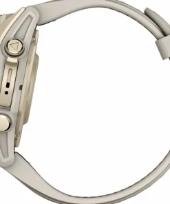 Sale Garmin Fenix 8 Amoled 43mm, Sapphire Soft Gold - Fog Grey/Sandstone Silicone Strap