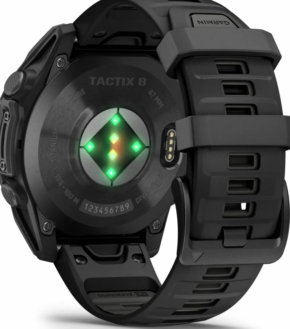 New Garmin Tactix 8 Standard, Amoled Black
