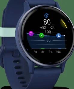 Best Garmin vivoactive 5 Captain Blue Cpt. Blue & Blue Metallic