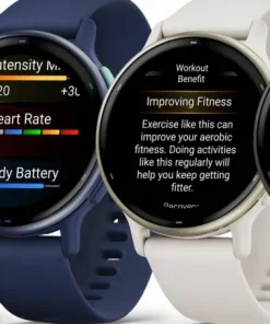 Best Garmin vivoactive 5 Captain Blue Cpt. Blue & Blue Metallic