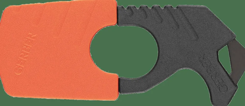 Best Gerber Strap Cutter Black/Orange Sheath