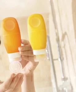 Online Go Travel Trio Squeezy Bottles (100 ml) Multi Colour