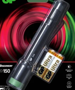 Outlet GP Batterier GP Discovery Work Light COB LED C33 Black