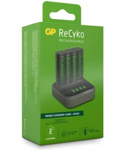 Best GP Batterier GP ReCyko Speed Charger M4D45/270HC Grey