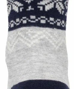 Sale Gridarmor Heritage Merino Socks Lt. Grey/Dk Navy/White