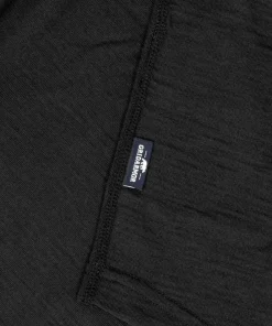 New Gridarmor Men's Merino Undertøy Zip Top Black Beauty