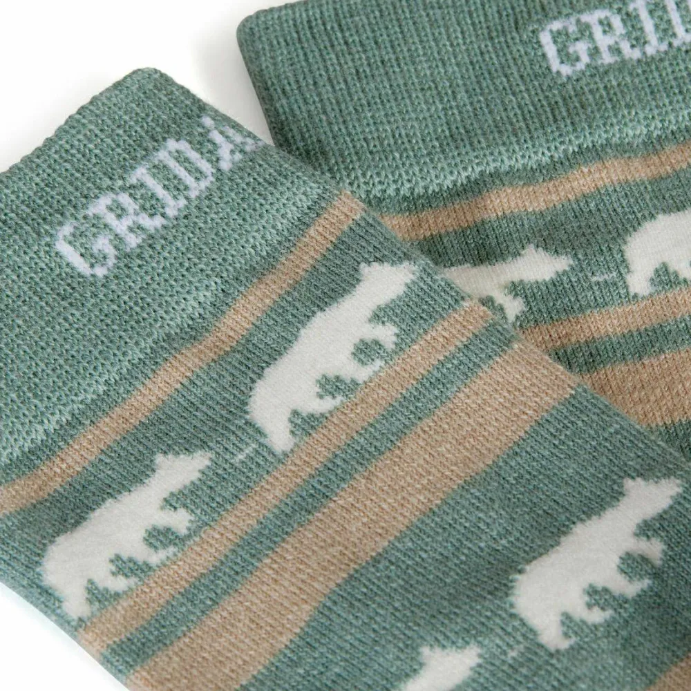 Best Gridarmor Striped Bear Merino Socks Green Bay