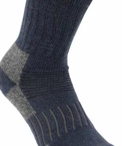 Best Gridarmor Trekking Merino Wool Sock Dark Navy