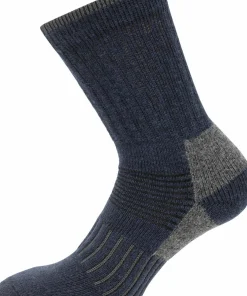 Best Gridarmor Trekking Merino Wool Sock Dark Navy