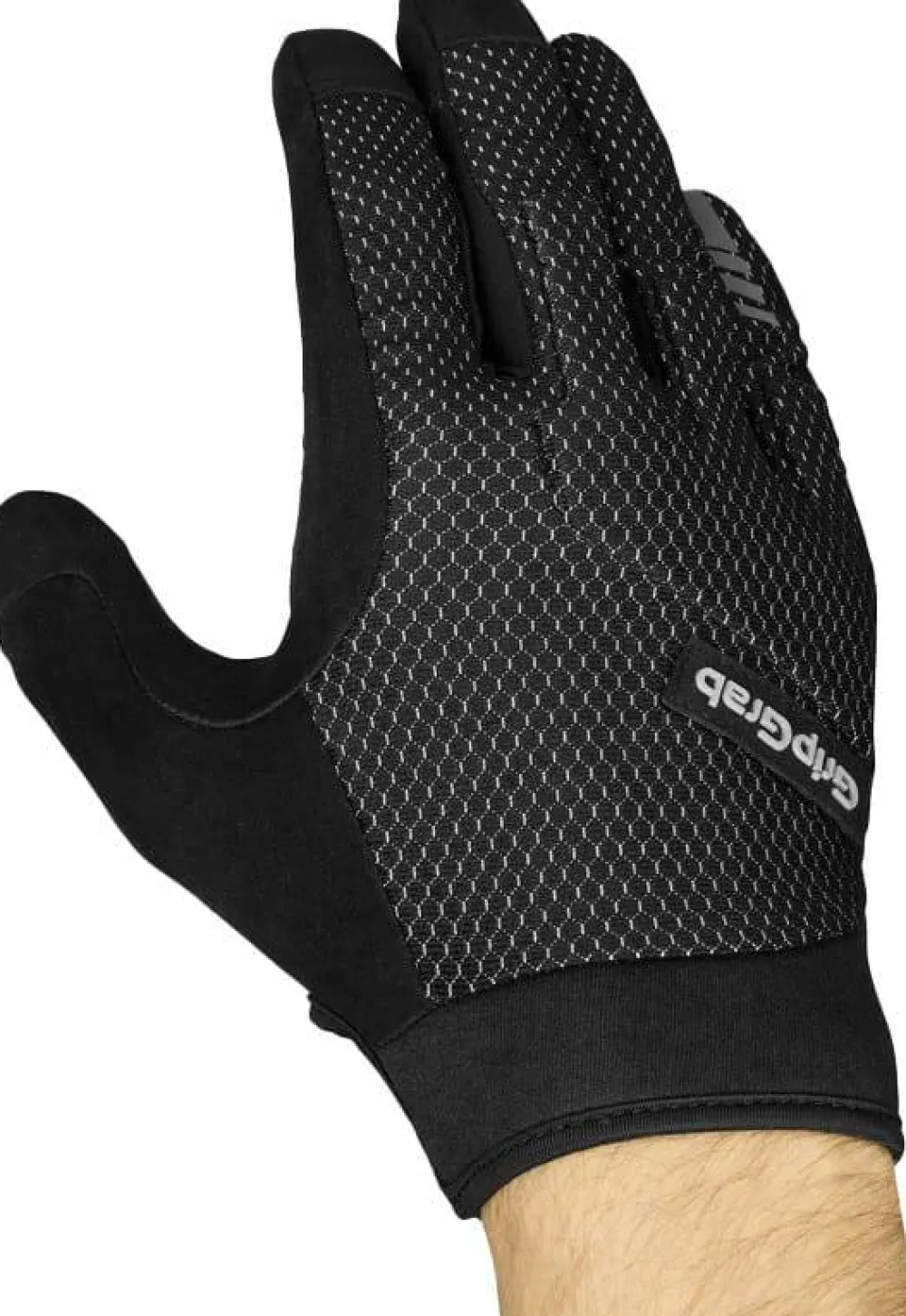Online Gripgrab Descent Insidegrip™ Full Finger Summer Gloves Black