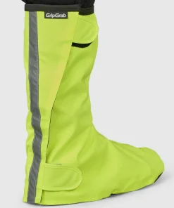 Hot Gripgrab DryFoot Waterproof Everyday 2 Overshoes Yellow Hi-Vis