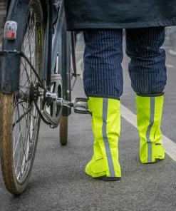 Hot Gripgrab DryFoot Waterproof Everyday 2 Overshoes Yellow Hi-Vis
