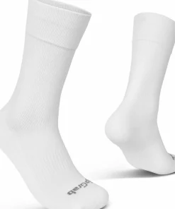 Discount Gripgrab EXPLR High Cut Socks White