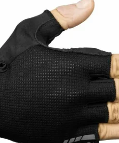 Hot Gripgrab Explr Padded Short Finger Summer Gloves Black