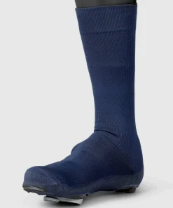 Outlet Gripgrab Flandrien Waterproof Knitted Road Shoe Covers Navy Blue