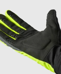 Outlet Gripgrab Hurricane 2 Windproof Spring-Autumn Gloves Yellow Hi-Vis