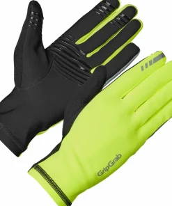 Outlet Gripgrab Insulator 2 Hi-Vis Spring-Autumn Gloves Yellow Hi-Vis
