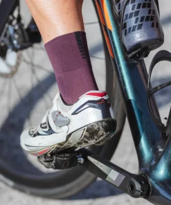 Hot Gripgrab Lightweight SL Short Summer Socks Dark Red