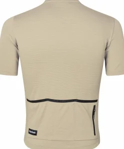 Gripgrab Men's EXPLR Merinotech Short Sleeve Jersey Beige