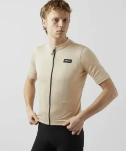 Gripgrab Men's EXPLR Merinotech Short Sleeve Jersey Beige