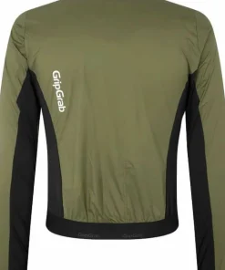 Hot Gripgrab Men's Pacr Windproof Lightweight Jacket Olive Green