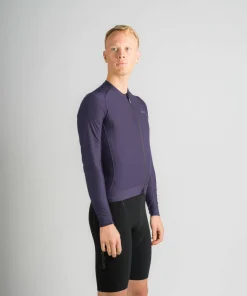 Gripgrab Men's Pacr Long Sleeve Jersey Purple