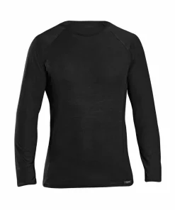 Clearance Gripgrab Merino Polyfibre Long Sleeve Base Layer Black