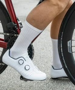 Discount Gripgrab PACR High Cut Socks White
