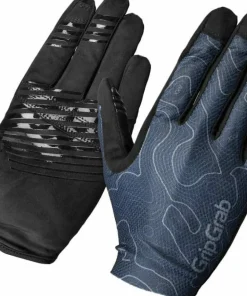 Outlet Gripgrab Rebel Full Finger Summer Gloves Navy Blue
