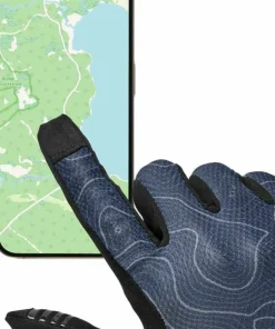 Outlet Gripgrab Rebel Full Finger Summer Gloves Navy Blue