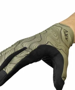 Clearance Gripgrab Rebel Full Finger Summer Gloves Olive Green