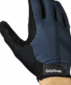 Online Gripgrab Ride Lite Padded Full Finger Summer Gloves Navy Blue