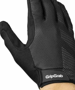 Clearance Gripgrab Ride Lite Padded Full Finger Summer Gloves Black