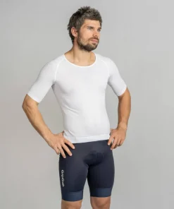 New Gripgrab Unisex PACR Ultralight Seamless Short Sleeve Base Layer White