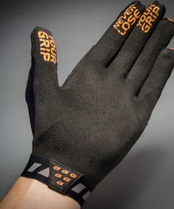 Outlet Gripgrab Vertical InsideGrip™ Full Finger Glove Orange Hi-vis