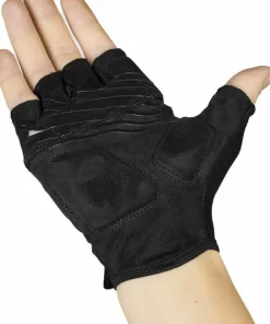 Outlet Gripgrab Women's Ride Padded Short Finger Summer Gloves Black