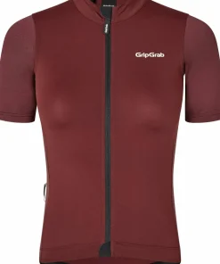 Discount Gripgrab Women's Ride Short Sleeve Jersey Dark Red